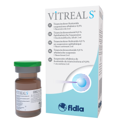 Vitreal S® triamcinolonacetonide 4.0% oogheelkundige suspensie