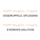 Filiop® 40 micro-g/mL + 5 mg/mL oogdruppels, oplossing - travoprost/timolol